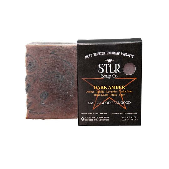Soap Bar | STLR Soap Co. | Dark Amber Soap Bar